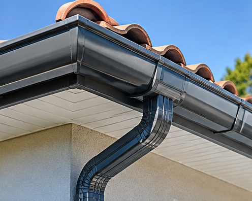 Travaux de zinguerie et gouttière réalisés par BT Couverture 33 au Haillan